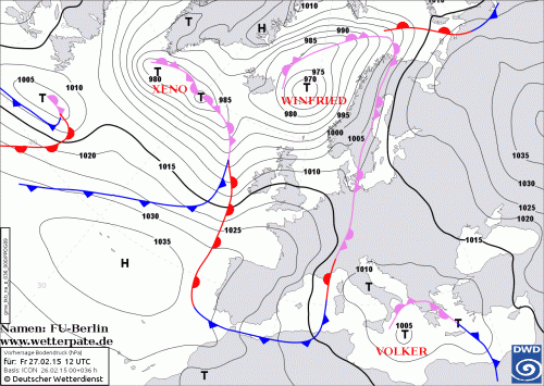 26 FEBBRAIO 2015 PREVISIONI METEO