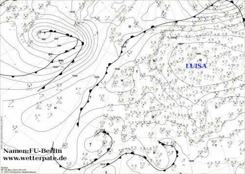 18 MARZO 2015 PREVISIONI METEO