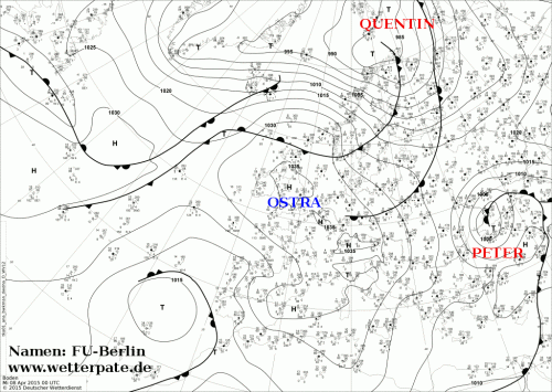 8 APRILE 2015 PREVISIONI METEO