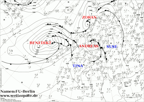 10 MAGGIO 2015 PREVISIONI METEO