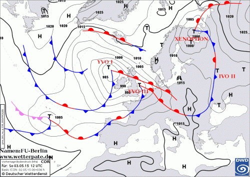 2 MAGGIO 2015 PREVISIONI METEO