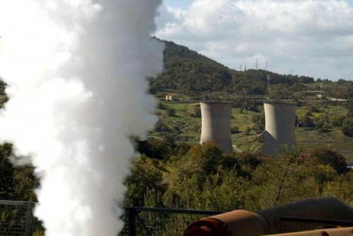 la centrale geotermica di larderello