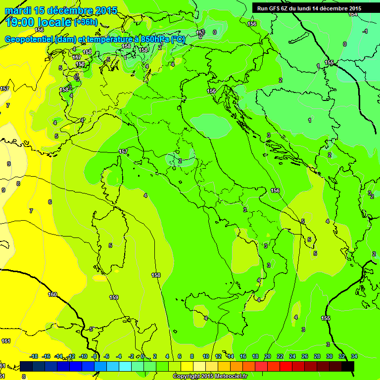 14 DICEMBRE 2015 PREVISIONI METEO