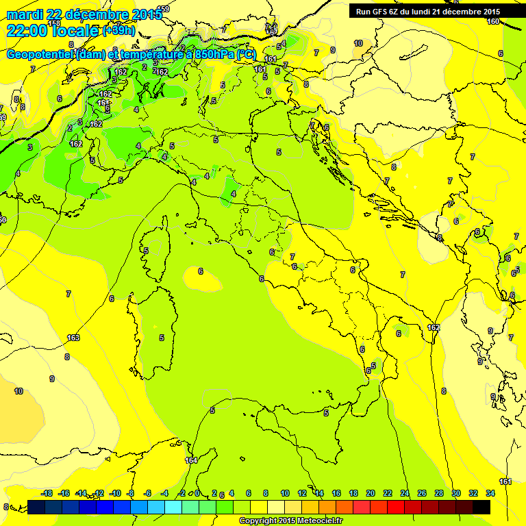 21 DICEMBRE 2015 PREVISIONI METEO